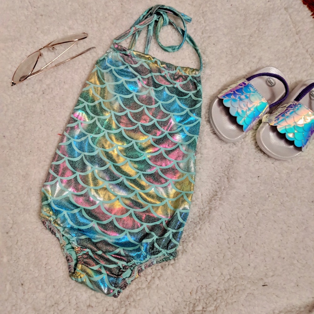 Brand new mermaid swimsuit!!! For toddlers